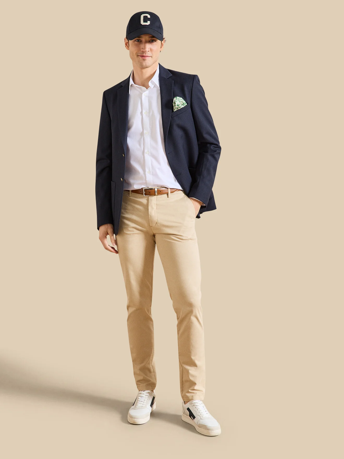 Chemise unie coton twill Regular Fit homme non iron - Image 4