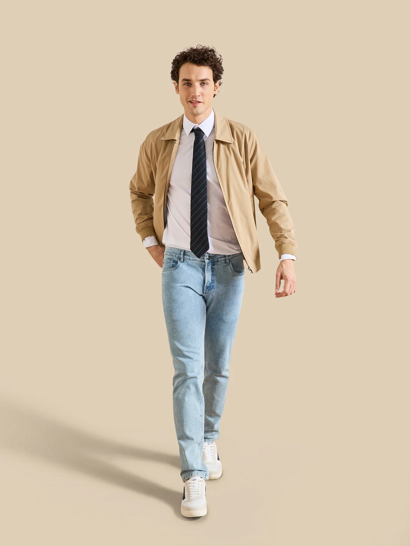 Chemise Regular Fit homme popeline unie easy care - Image 4