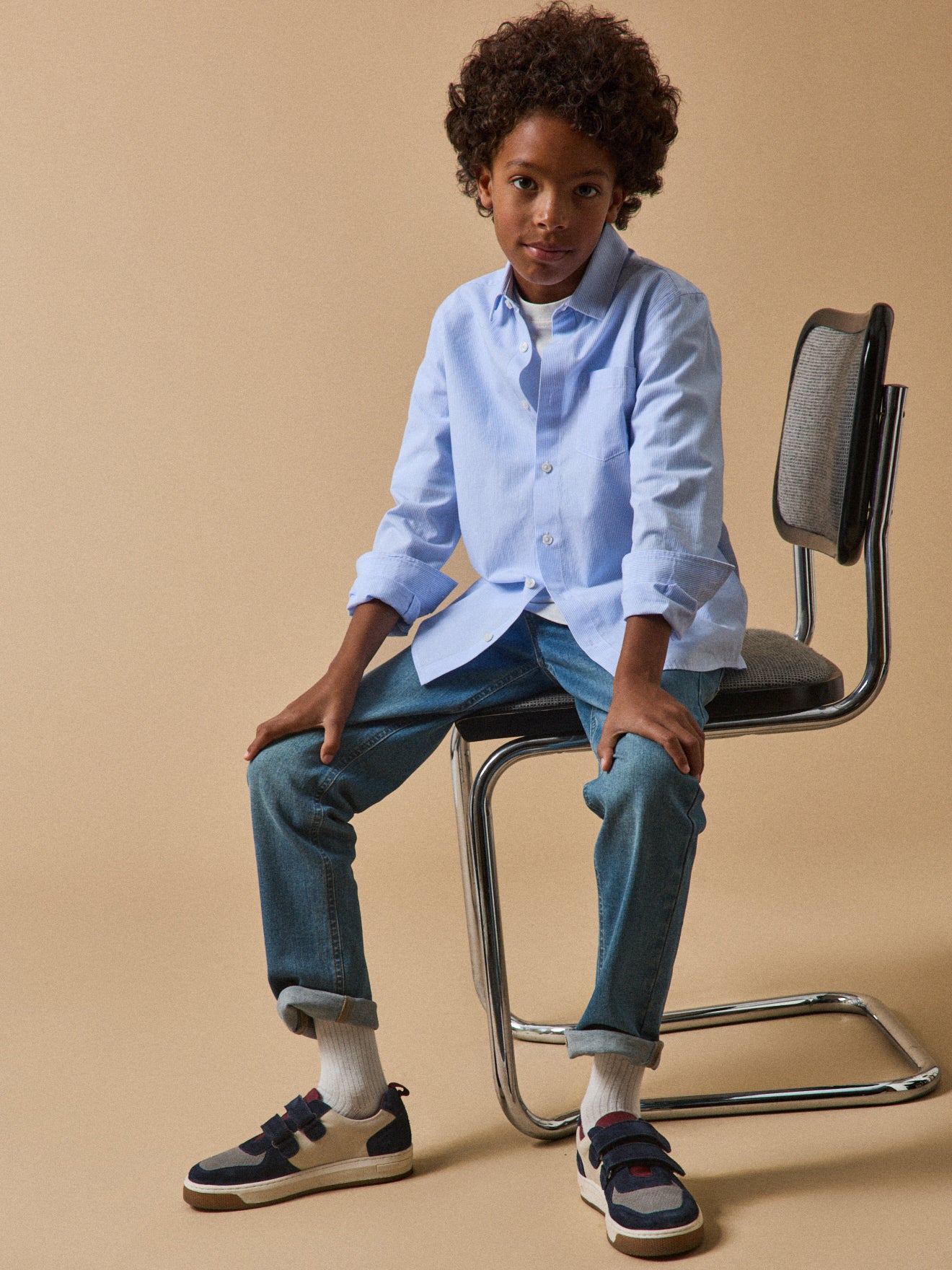 Chemise rayée garçon - Image 4