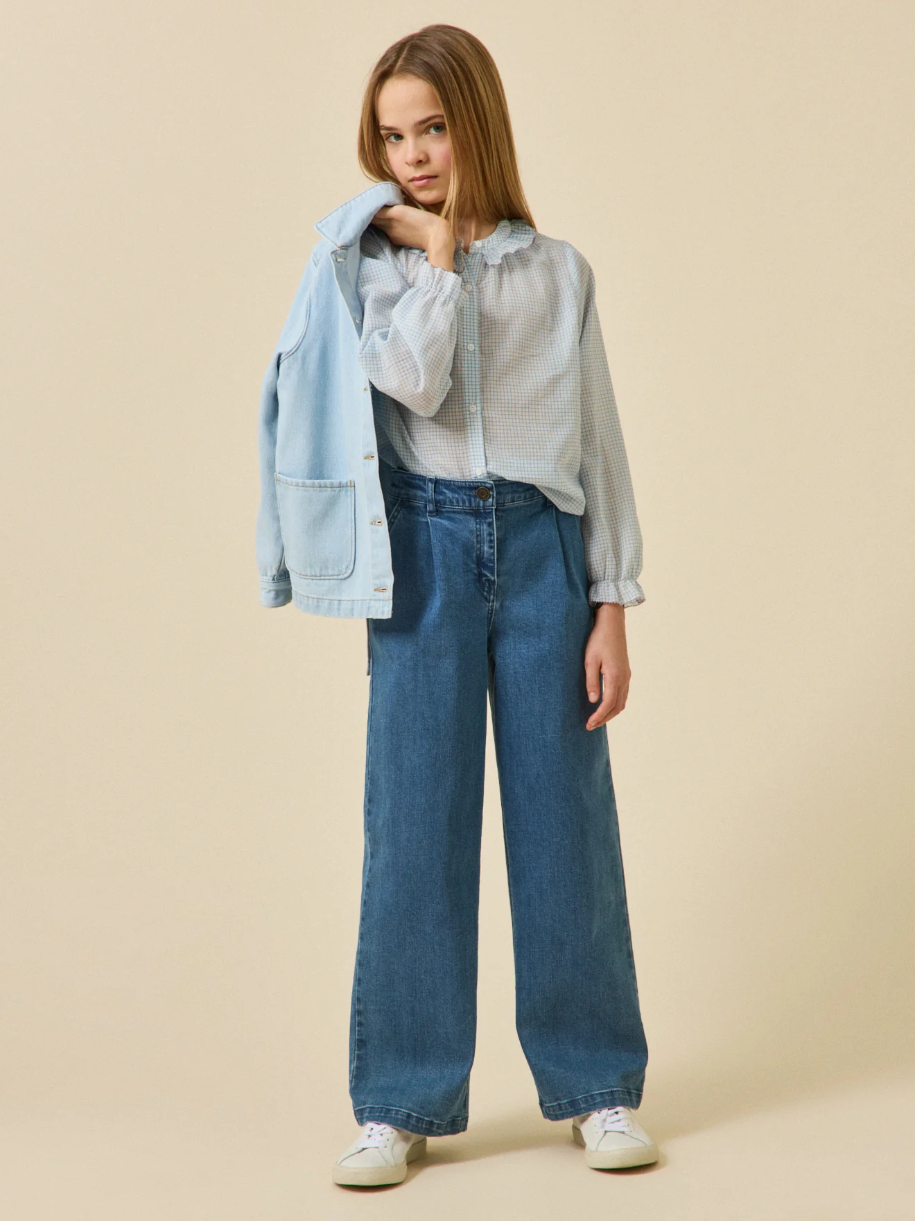Blouse à carreaux - Image 5