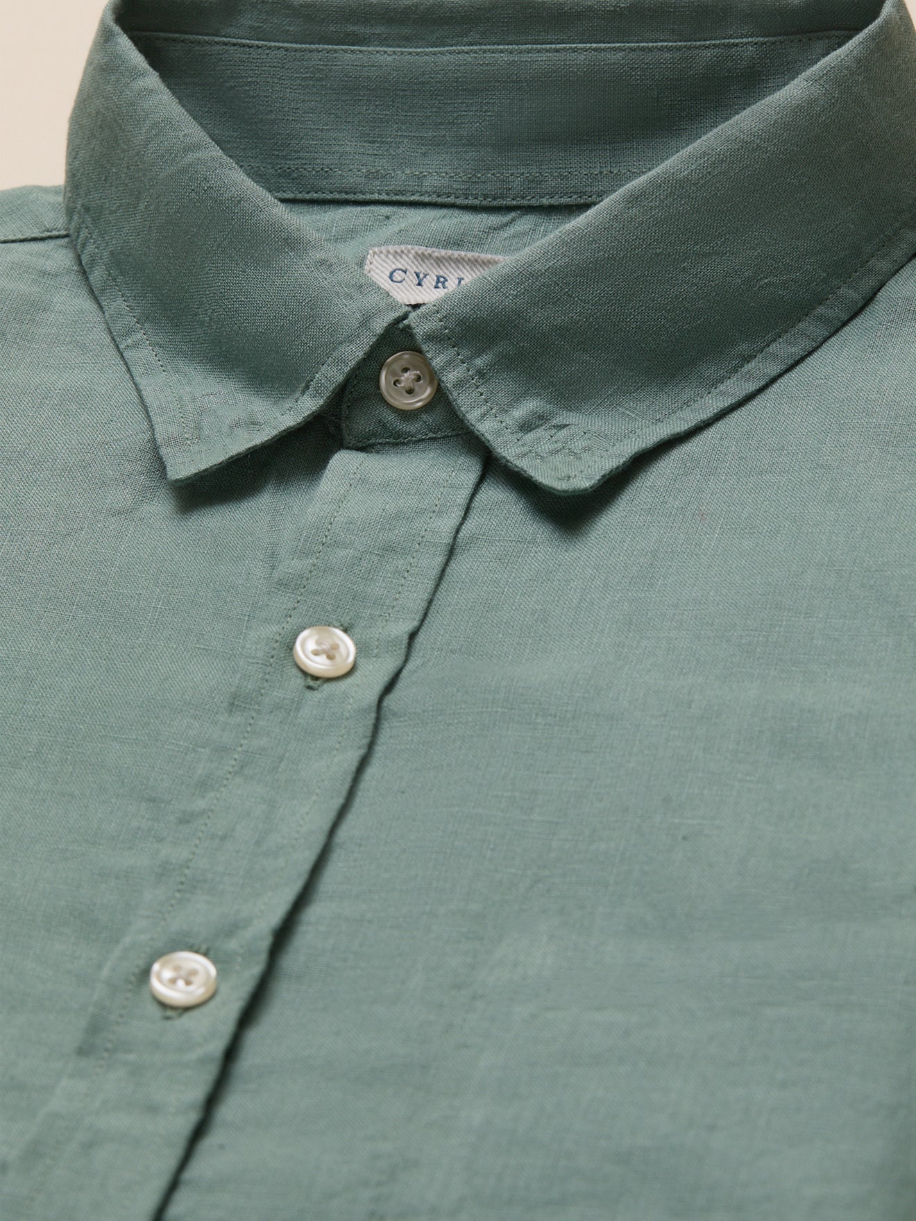 Chemise en lin homme coupe contemporaine - Image 7