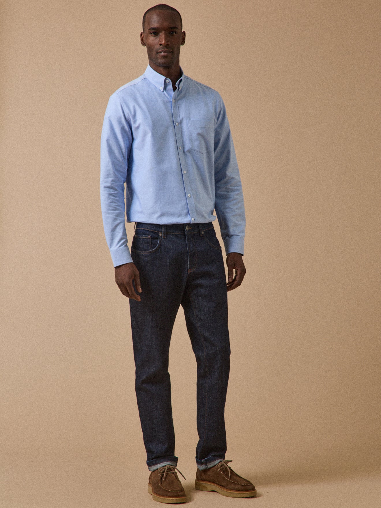 Chemise oxford homme coupe contemporaine - Image 5