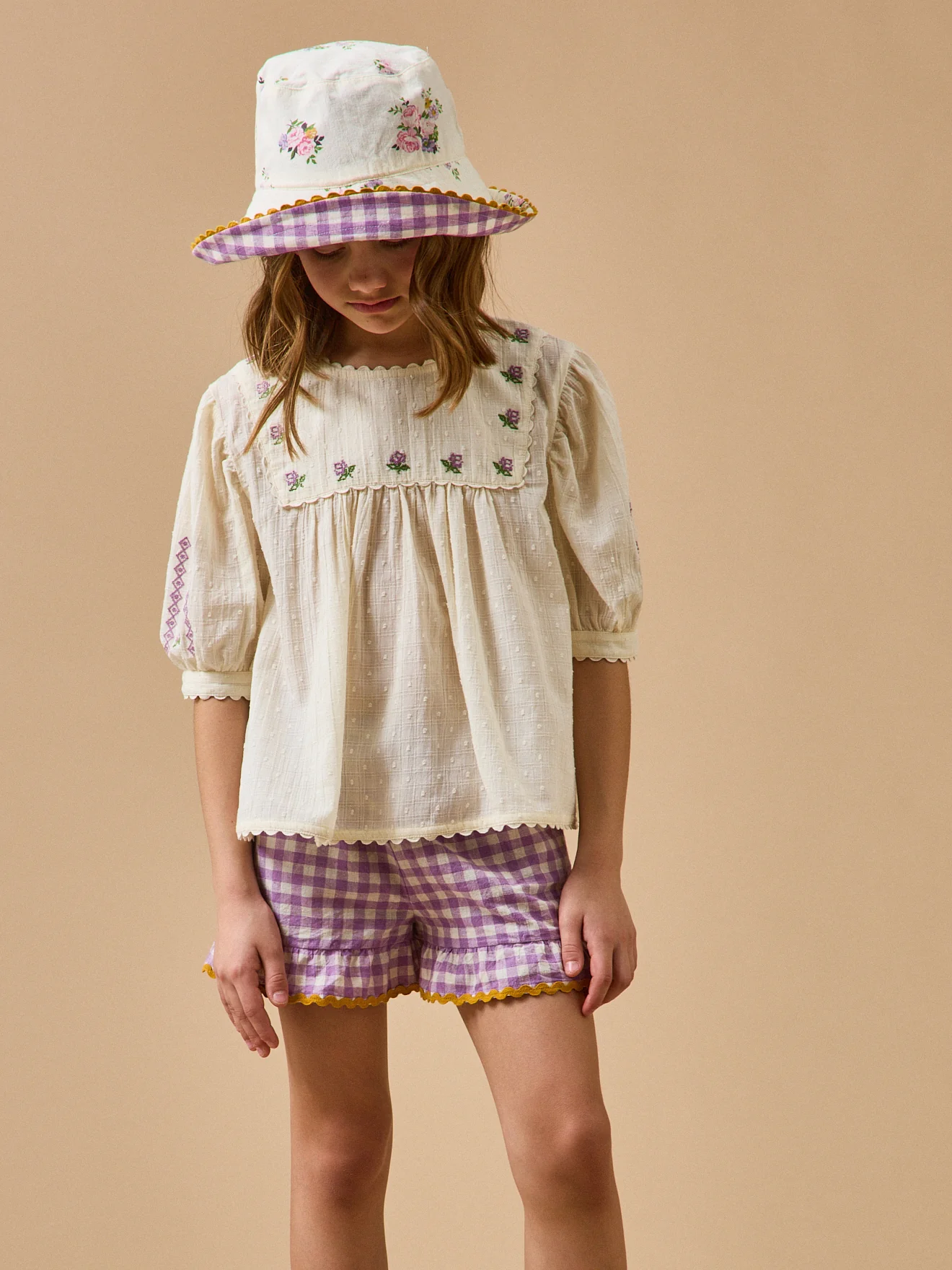 Blouse brodée Fille - CYRILLUS X EMILE&IDA - Image 3