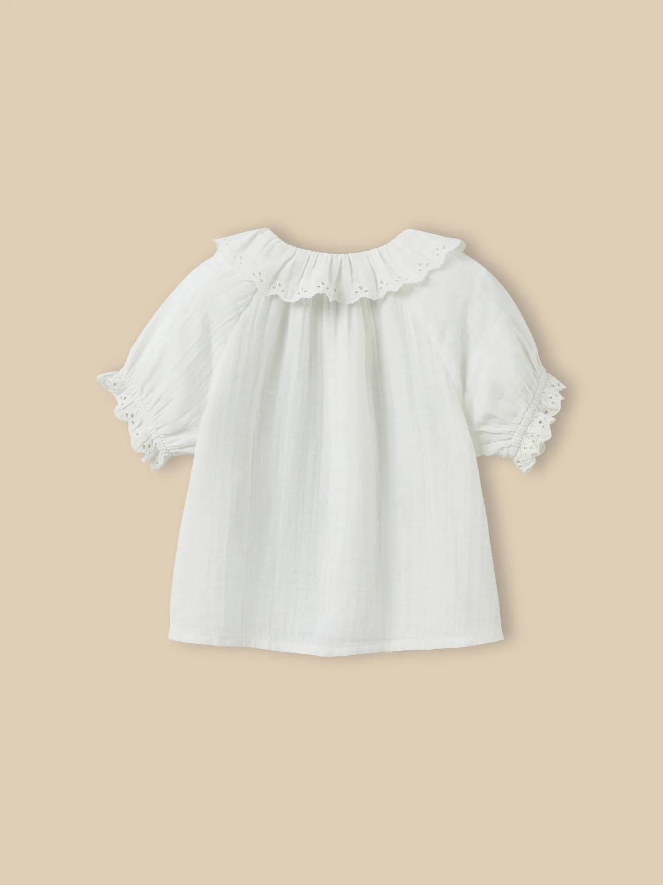 Chemise Fille en gaze - Coton biologique - Image 2