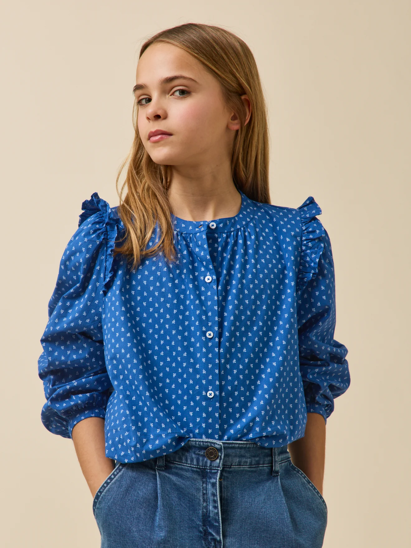 Blouse imprimée Fille - Collection Junior - Image 2