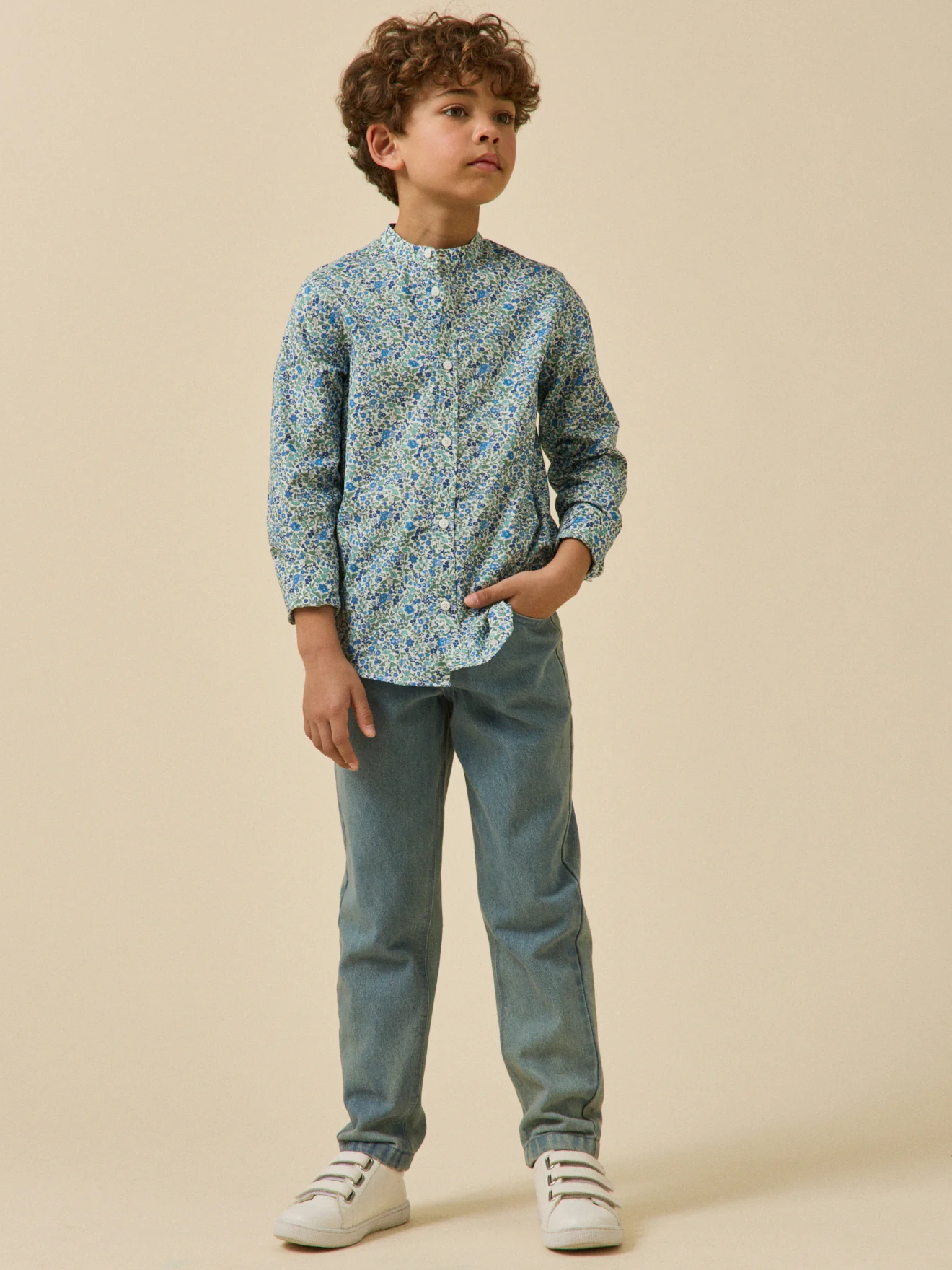 Chemise en tissu Liberty - Collection FĂȘtes et Mariages - Image 6
