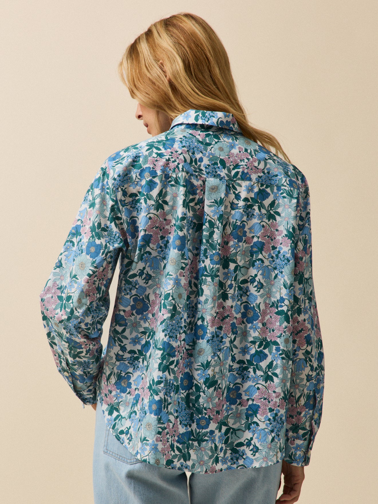 Chemise en tissu Liberty - Coupe Gaby - Image 2