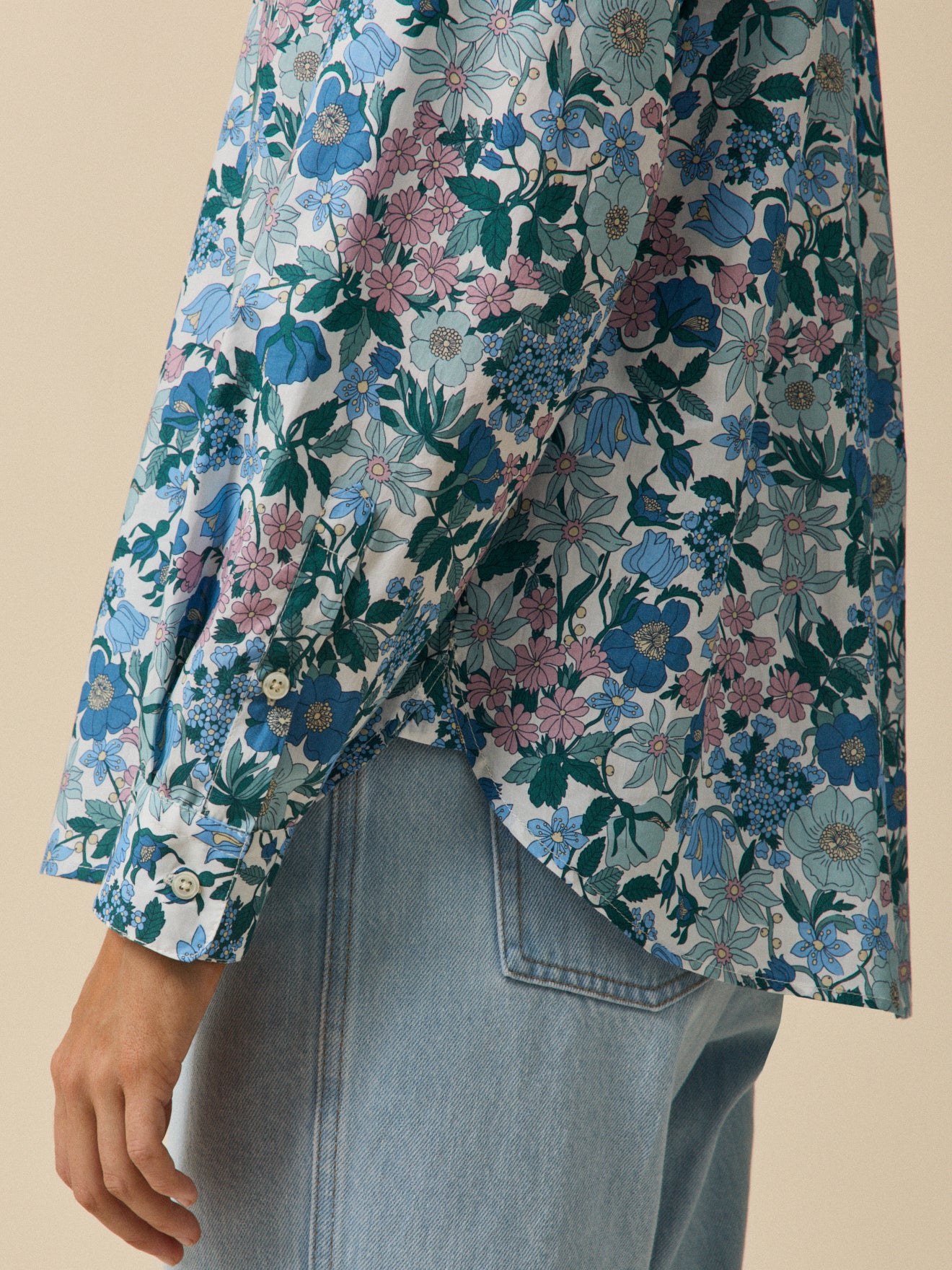 Chemise en tissu Liberty - Coupe Gaby - Image 4