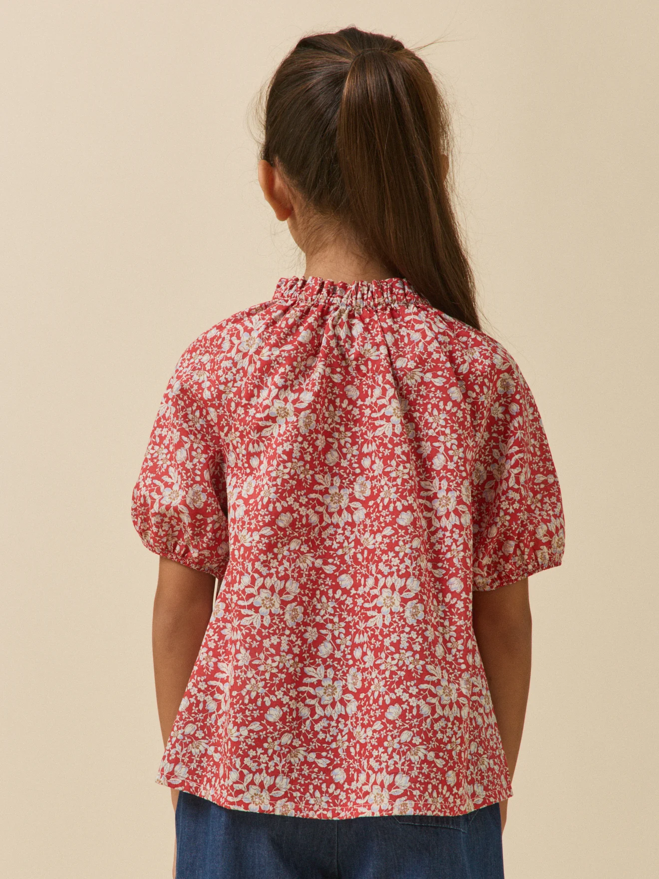 Blouse en tissu Liberty Fille - Image 2