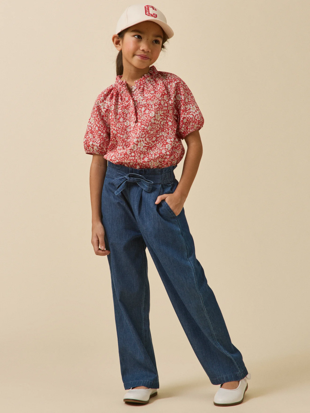 Blouse en tissu Liberty Fille - Image 4