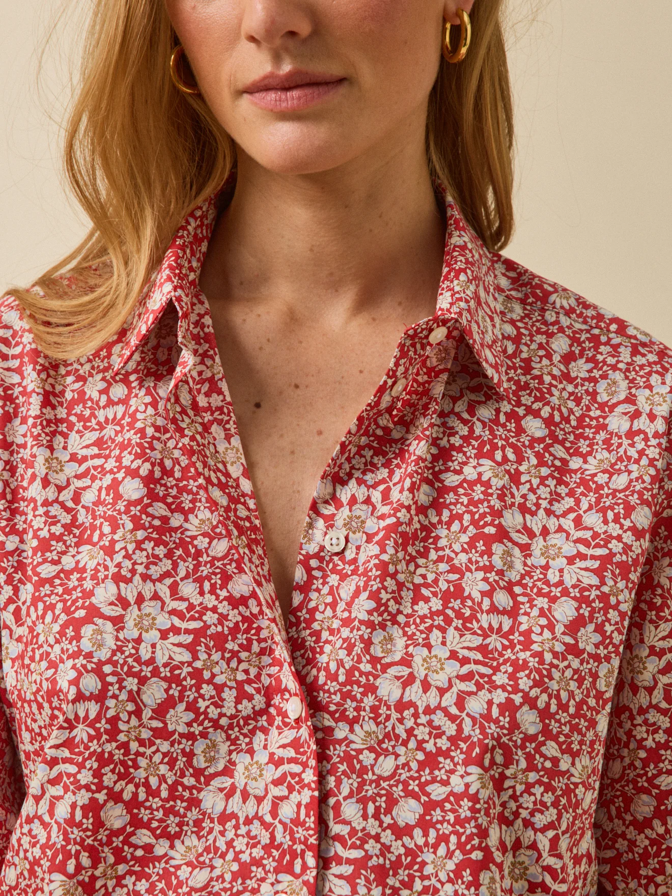 Chemise en tissu Liberty - Coupe Gaby - Image 3