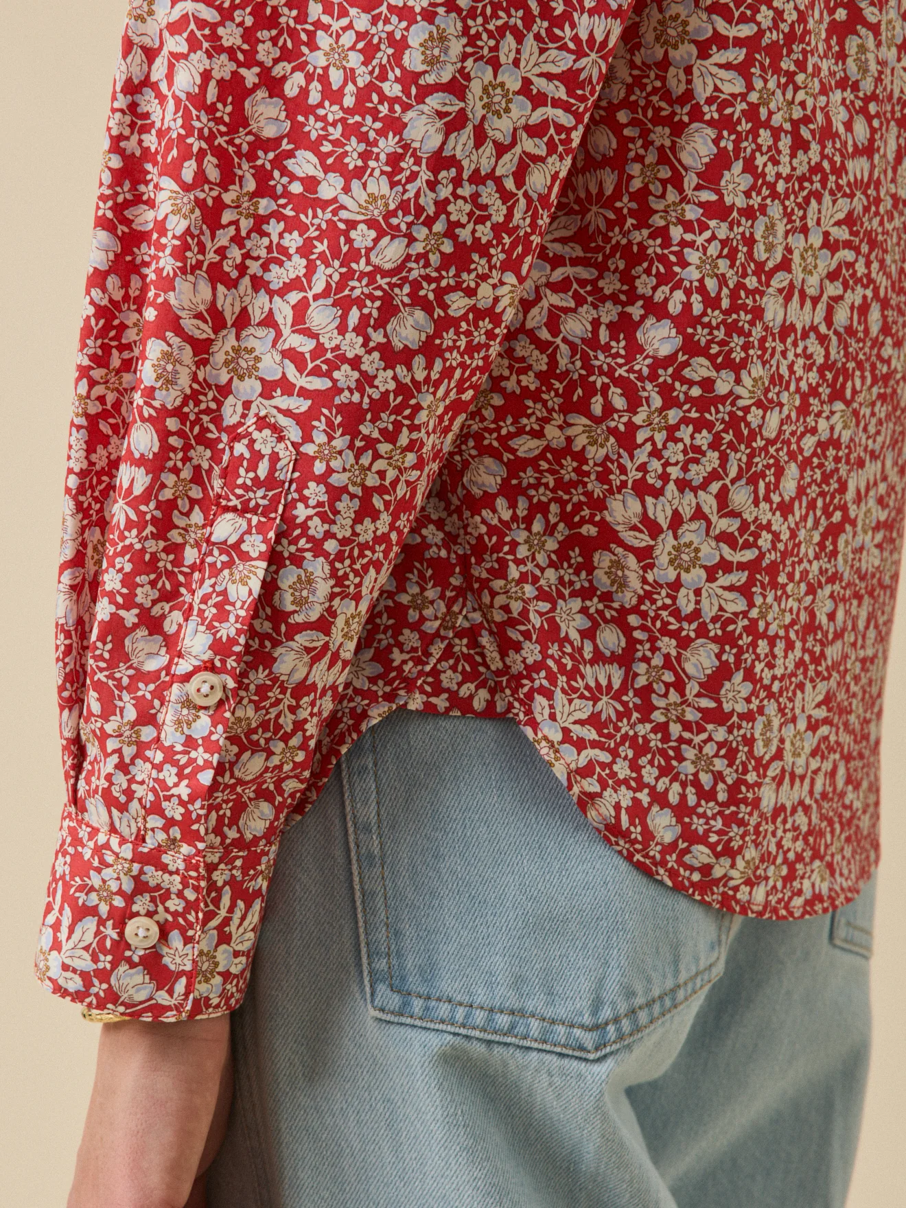Chemise en tissu Liberty - Coupe Gaby - Image 4