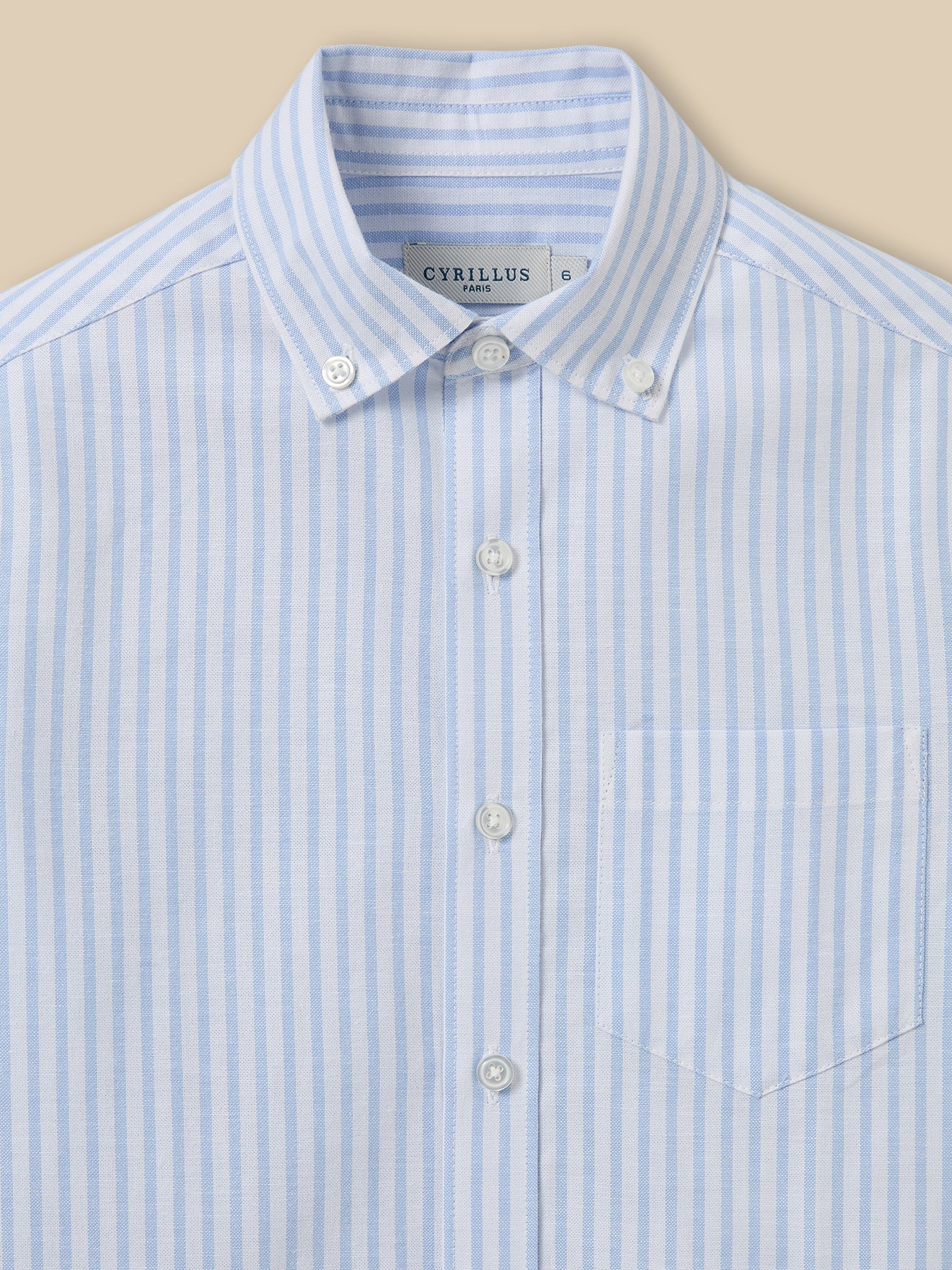 Chemise rayée oxford Garçon - Image 2