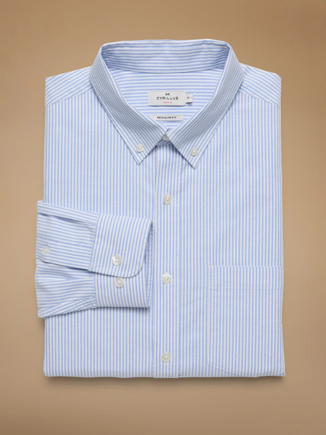 Chemise oxford homme coupe contemporaine - Image 7