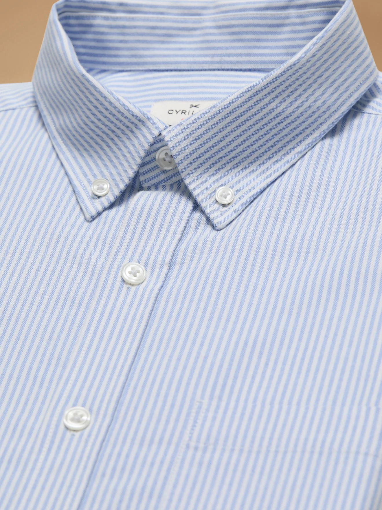 Chemise oxford homme coupe contemporaine - Image 8