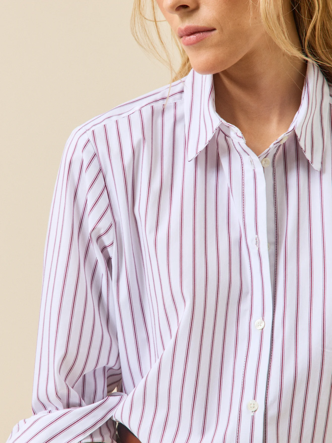 Chemise rayée -  Coupe Gaby - Image 3