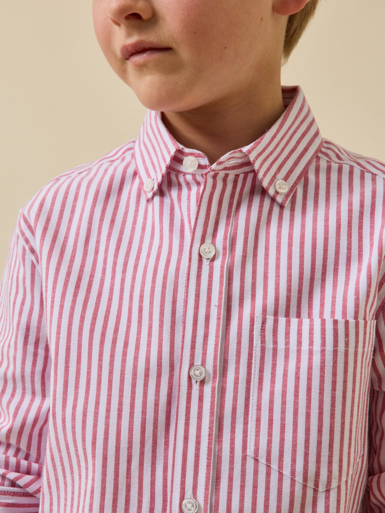 Chemise rayée oxford Garçon - Image 3