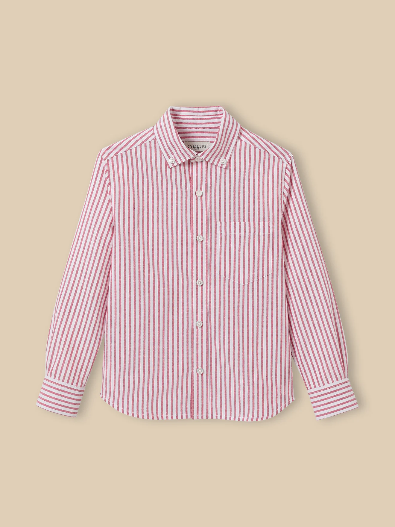 Chemise rayée oxford Garçon - Image 5