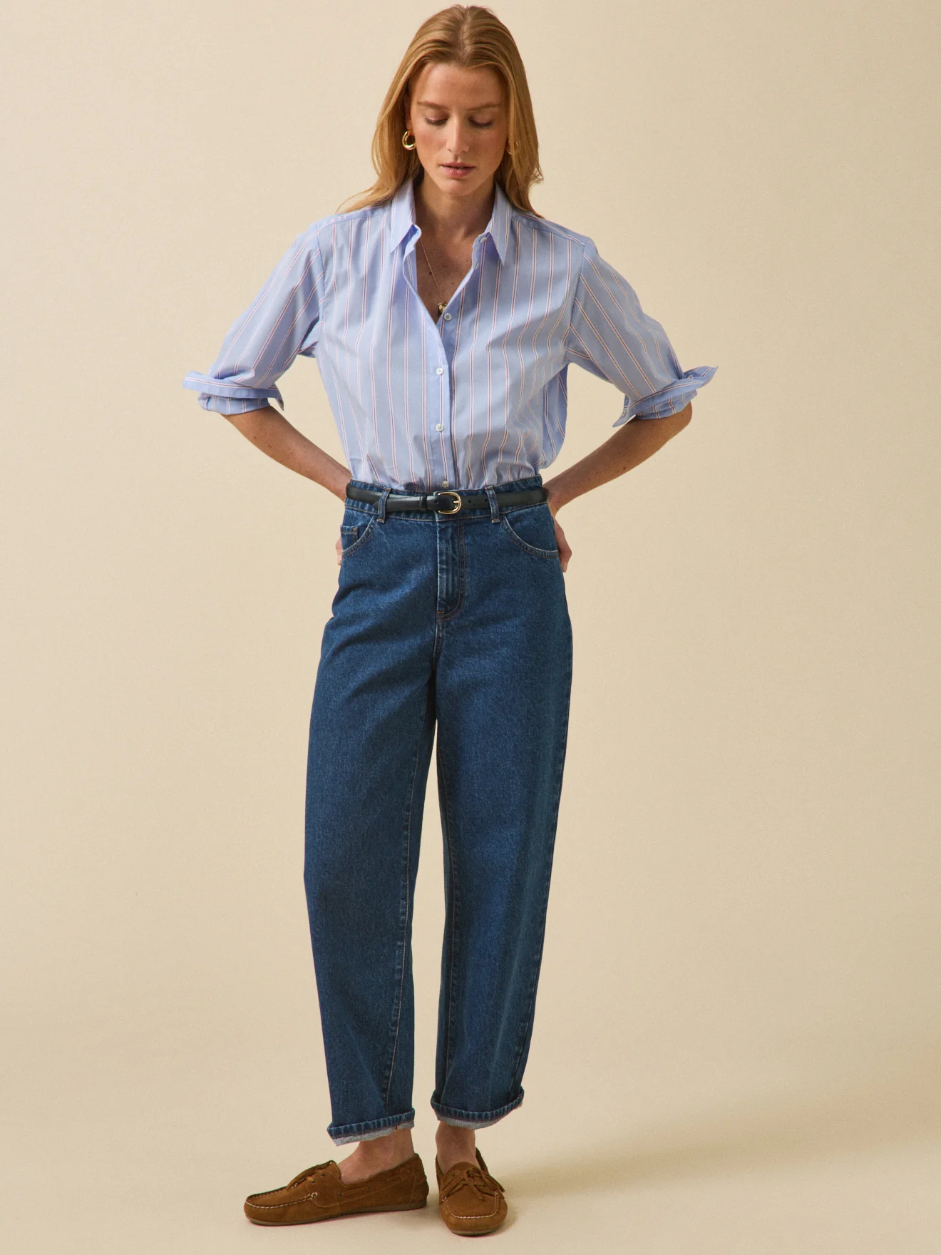 Chemise rayée -  Coupe Gaby - Image 5