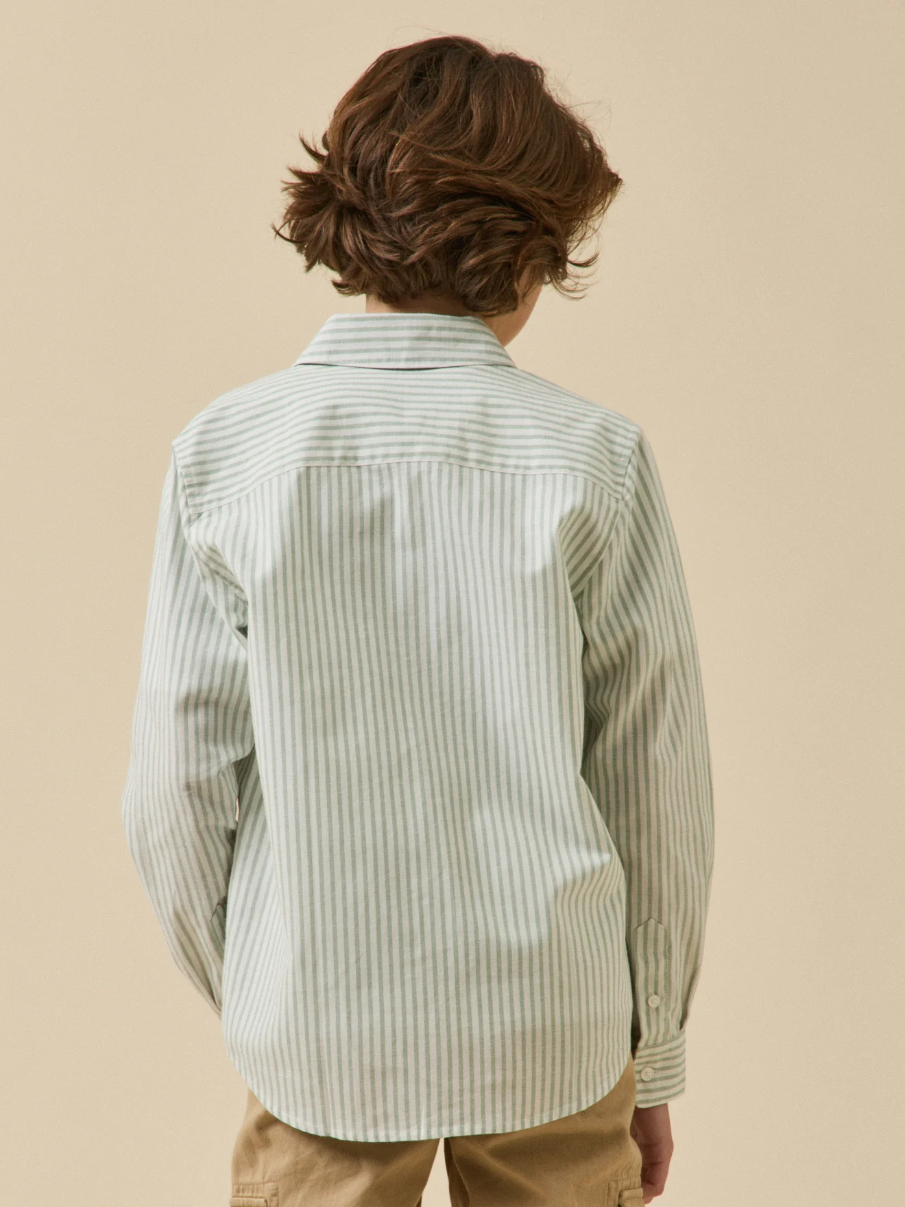 Chemise rayée oxford Garçon - Image 2