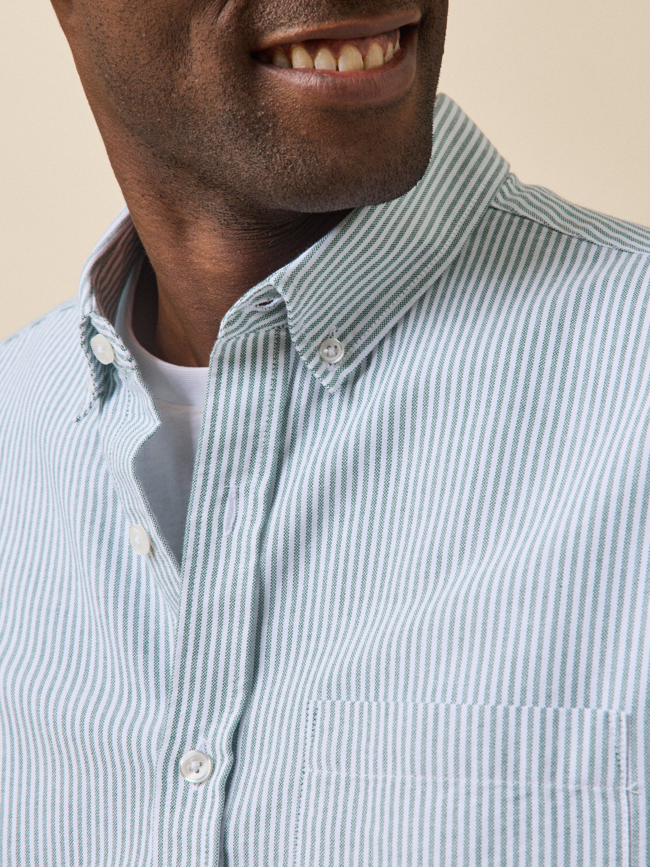 Chemise oxford homme coupe contemporaine - Image 3