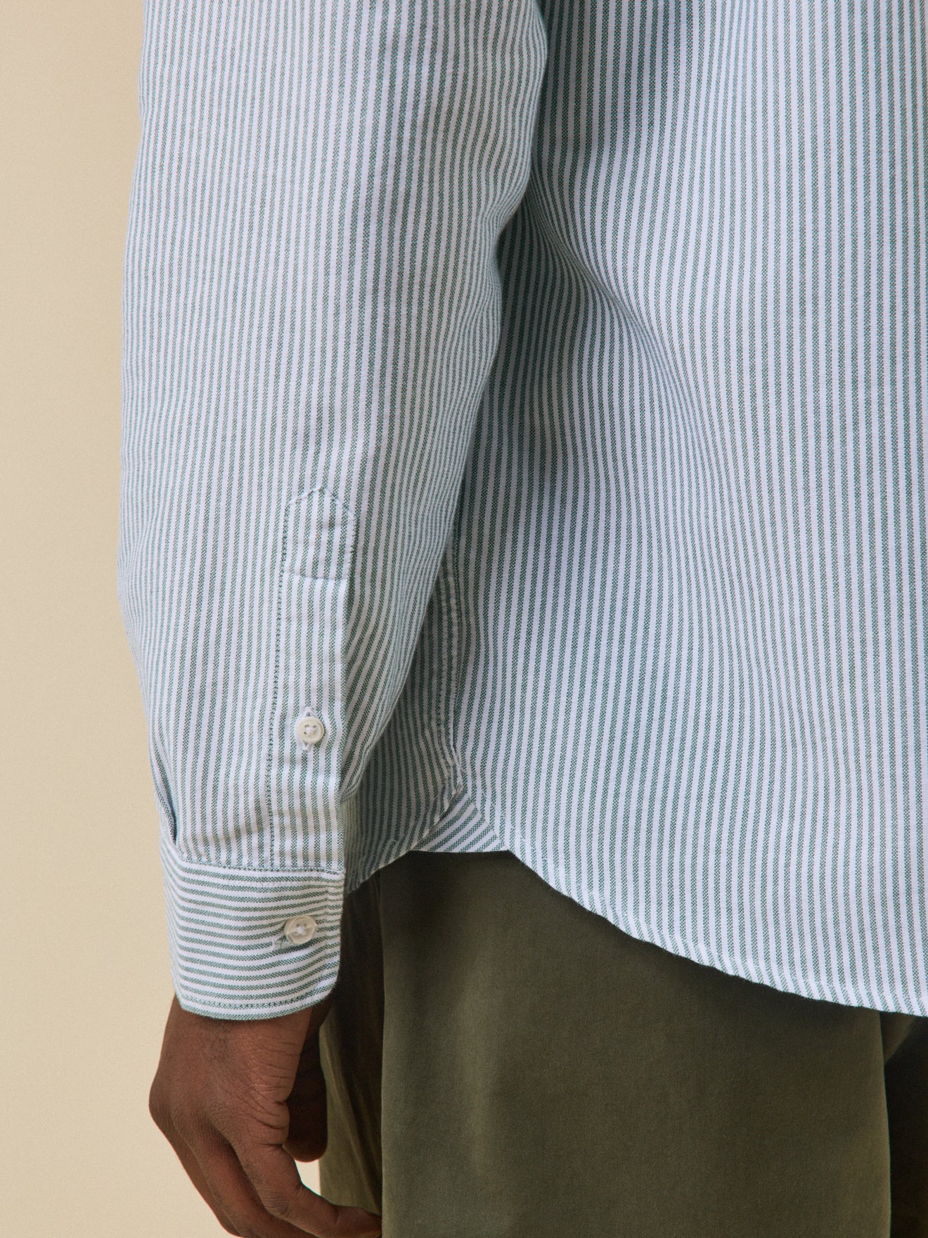 Chemise oxford homme coupe contemporaine - Image 4