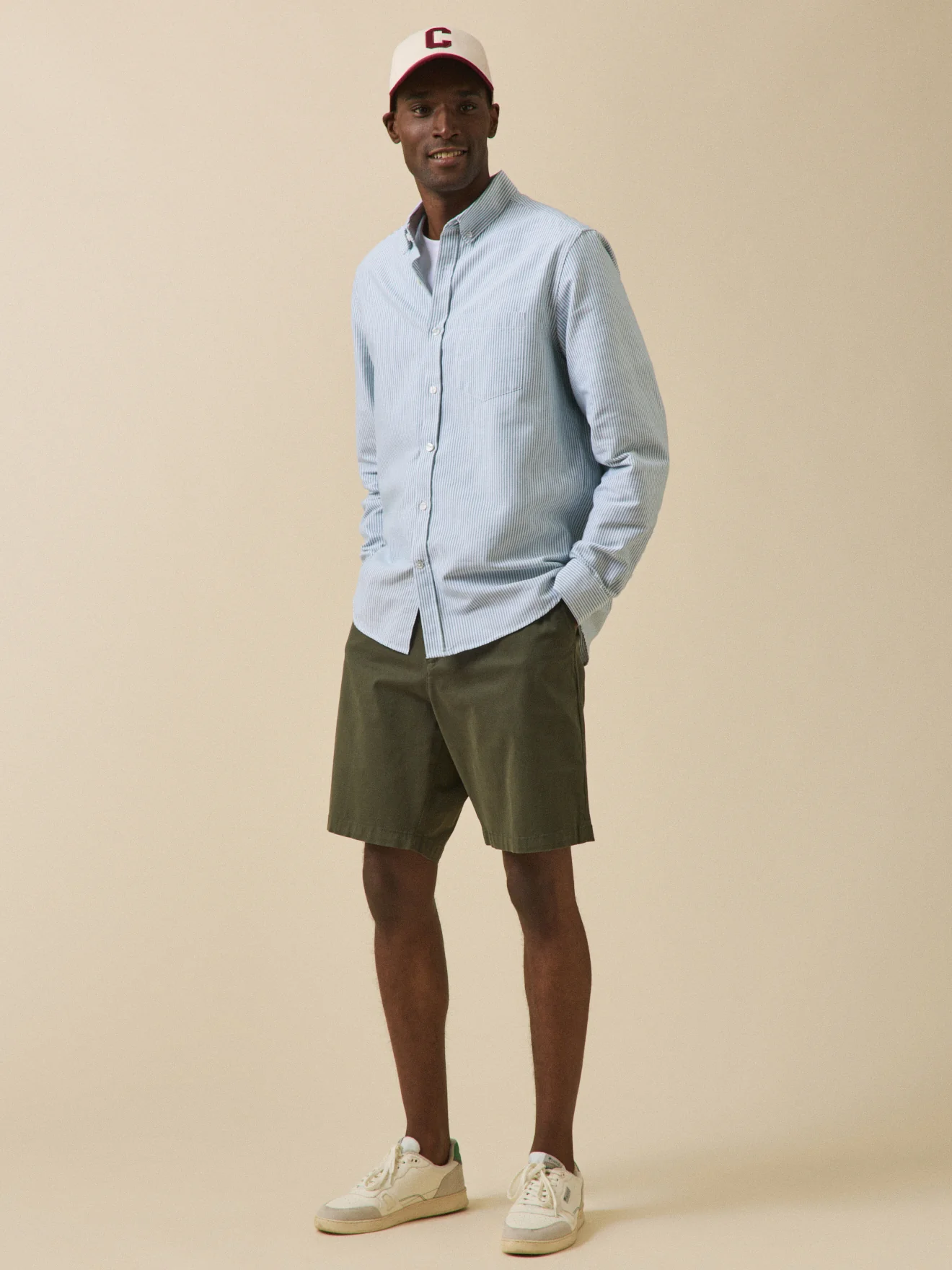 Chemise oxford homme coupe contemporaine - Image 5