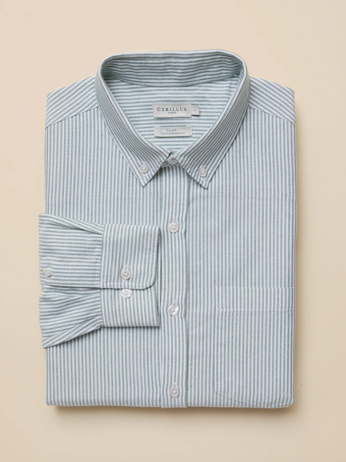 Chemise oxford homme coupe contemporaine - Image 6