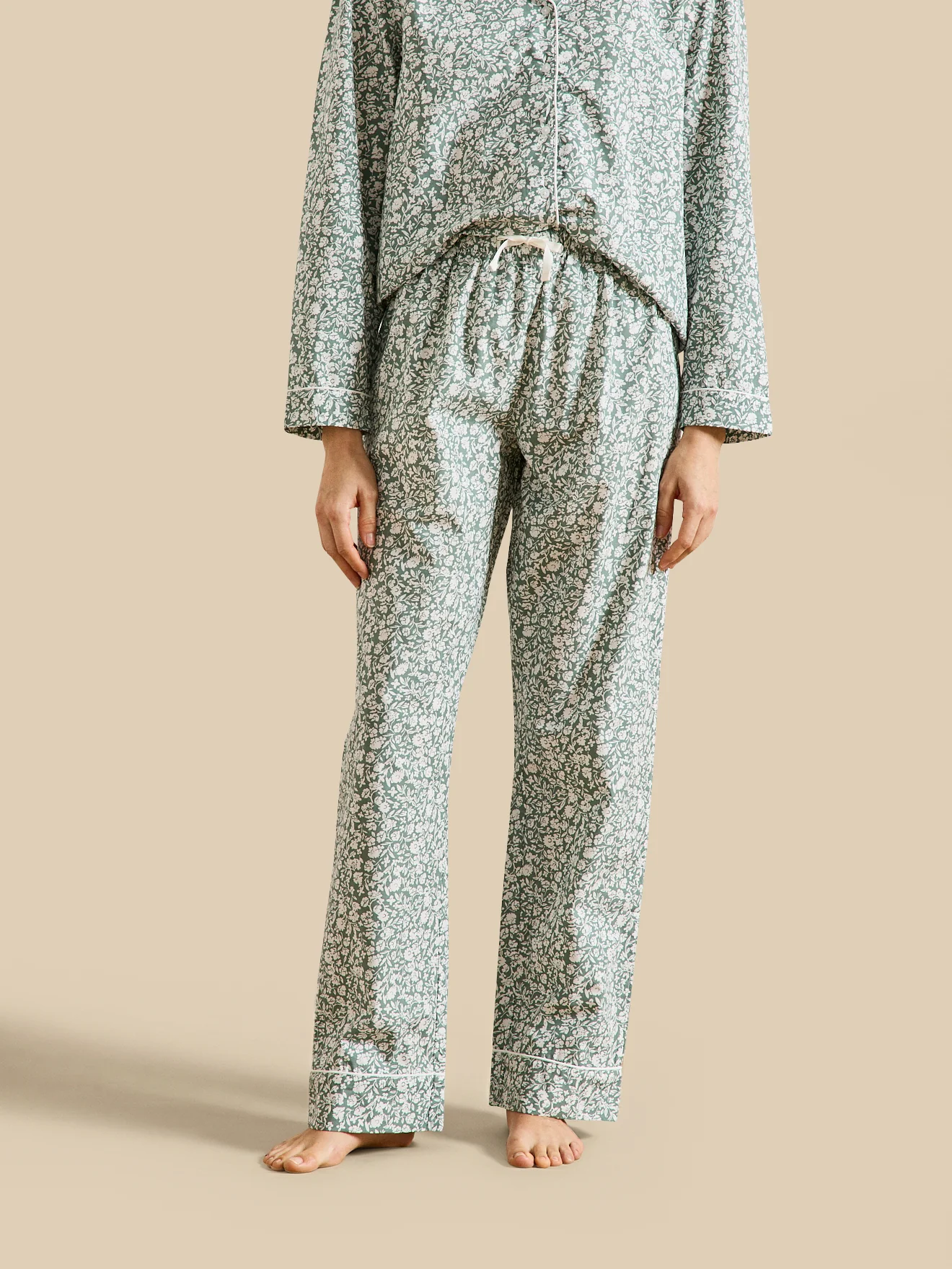 Pyjama imprimé floral femme - Image 4