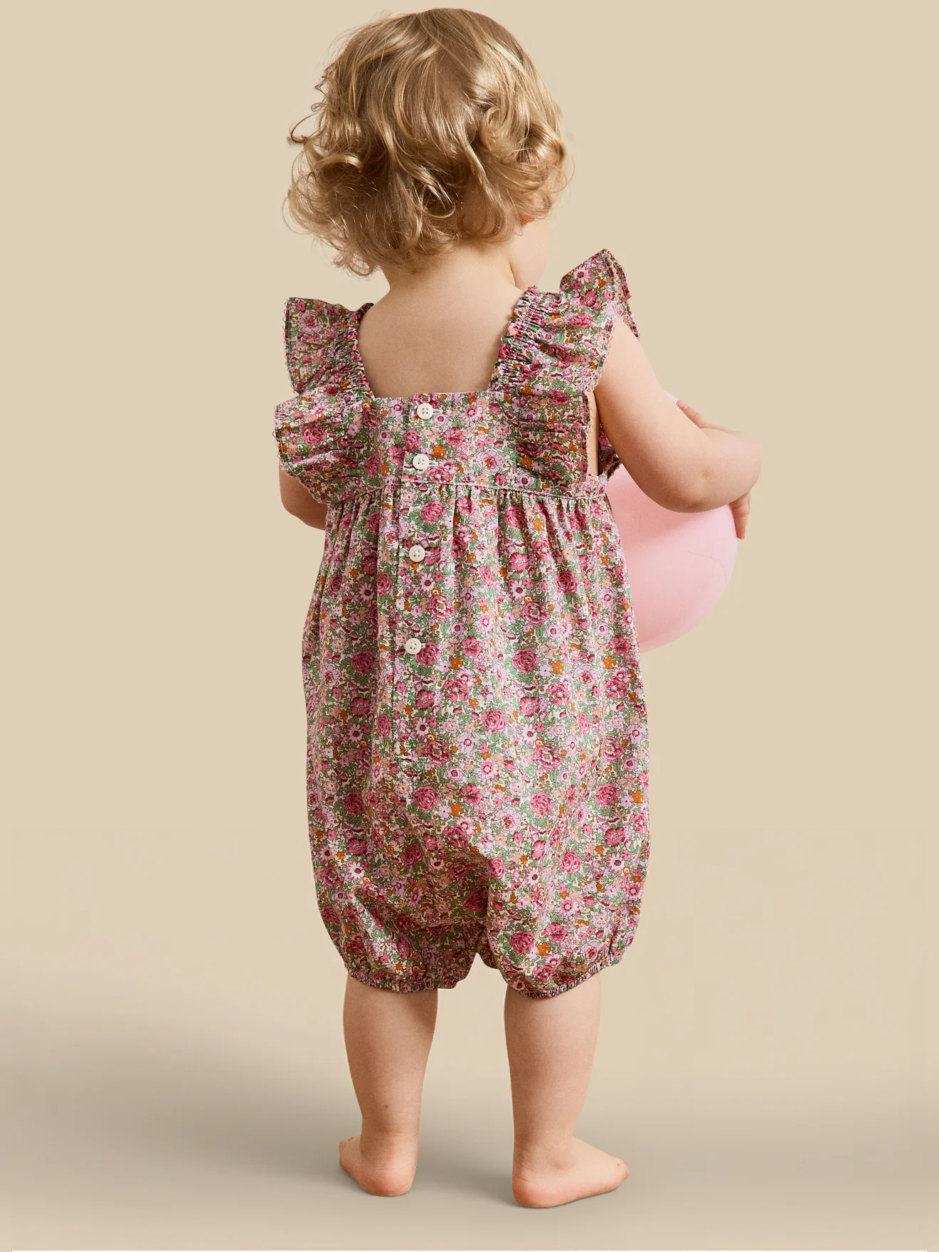 Combi-bloomer en tissu Liberty Bébé - Image 3