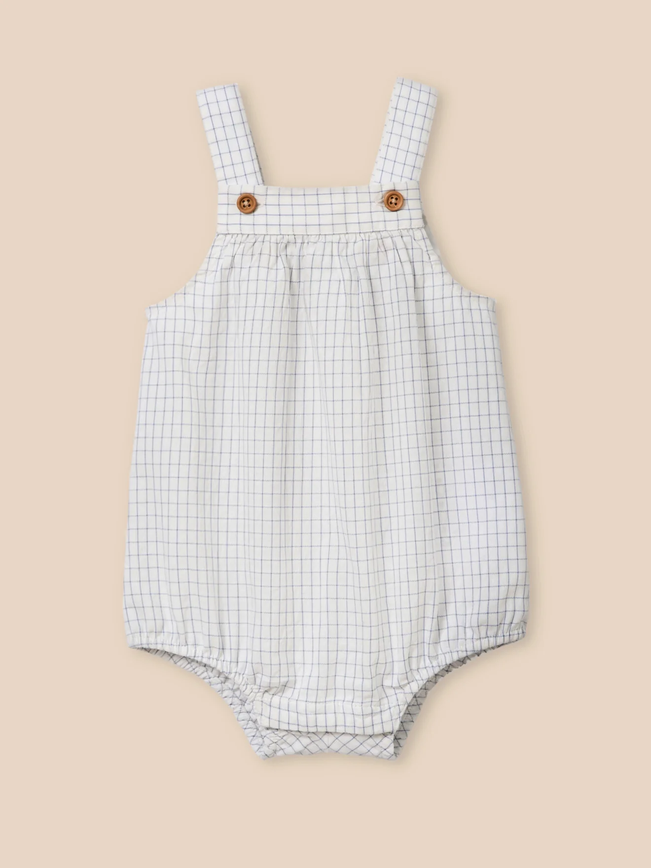 Barboteuse en seersucker Bébé