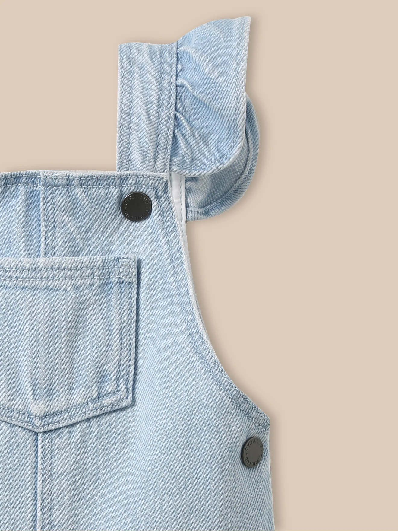 Salopette en denim Bébé - Image 3