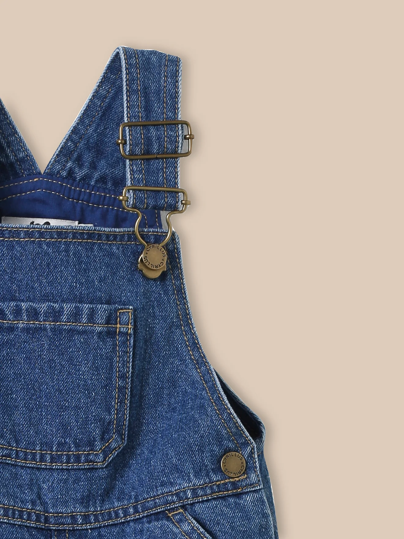 Salopette en denim Bébé - Image 3