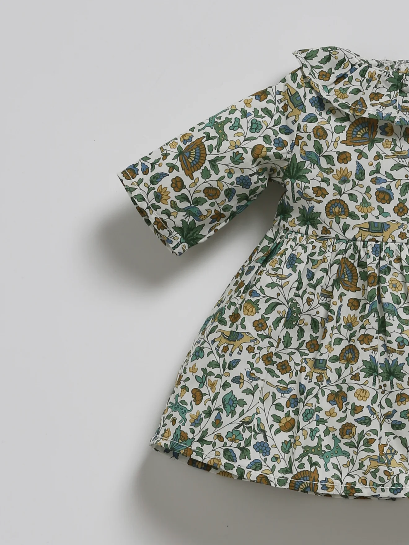 Robe de poupée en tissu Liberty IMRAN - Image 3