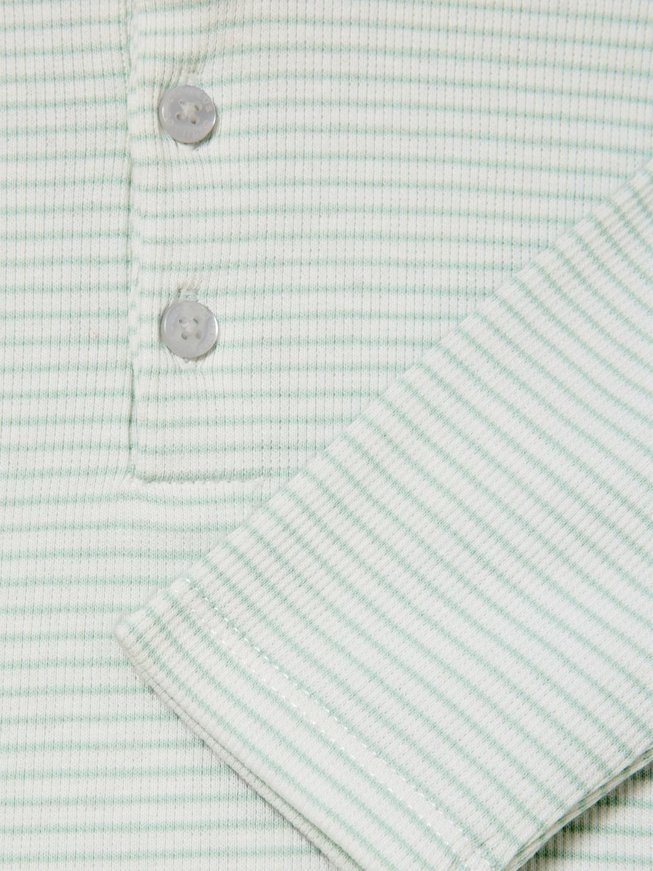 Pyjama rayé en côtes Bébé - Image 4