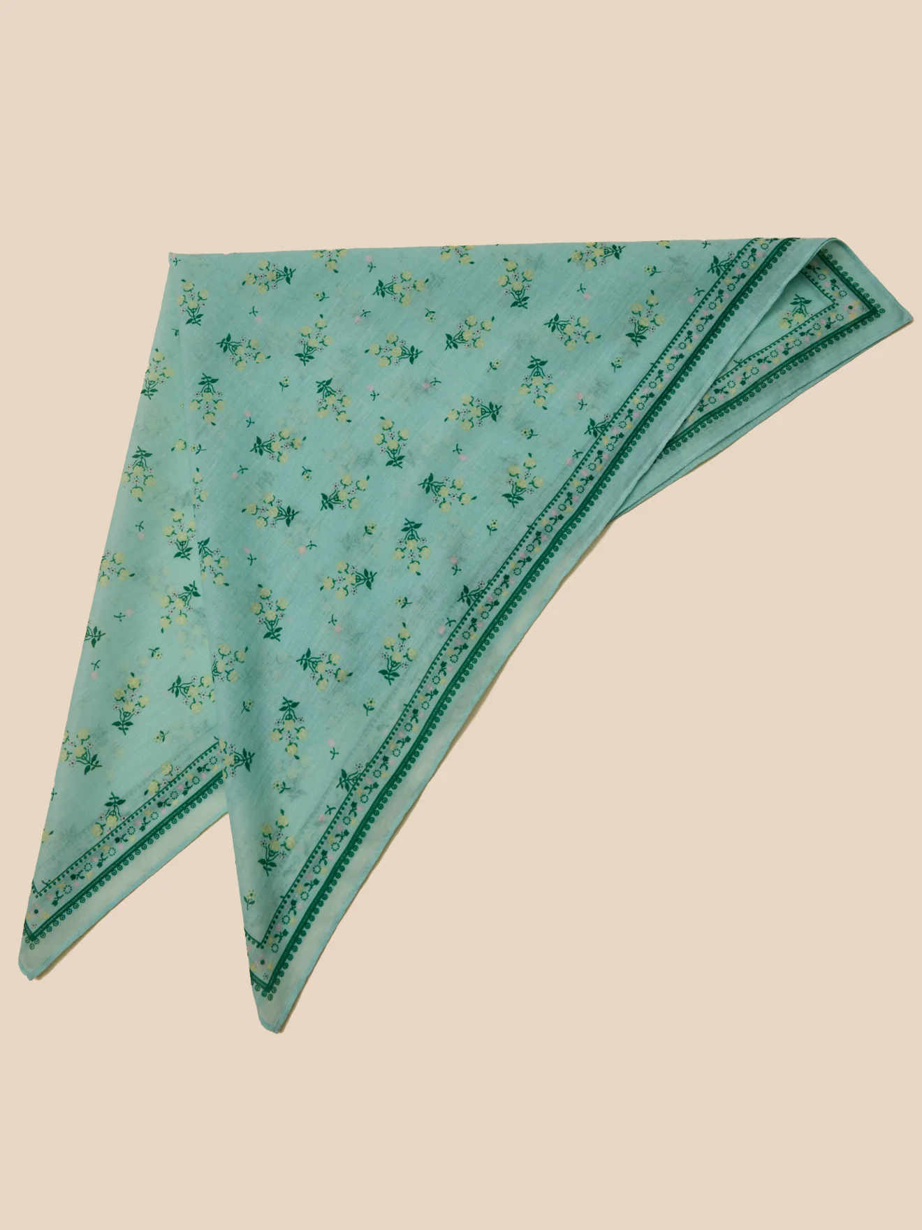 Foulard bourgeons Fille - Coton biologique - Image 3