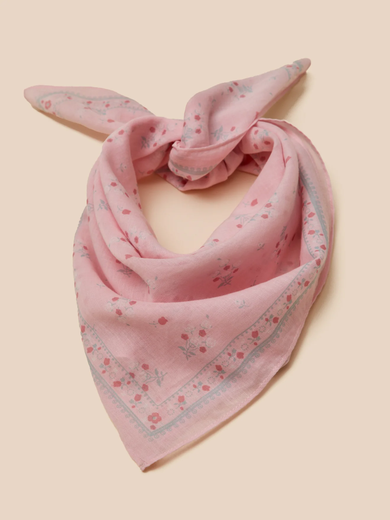Foulard bourgeons Fille - Coton biologique