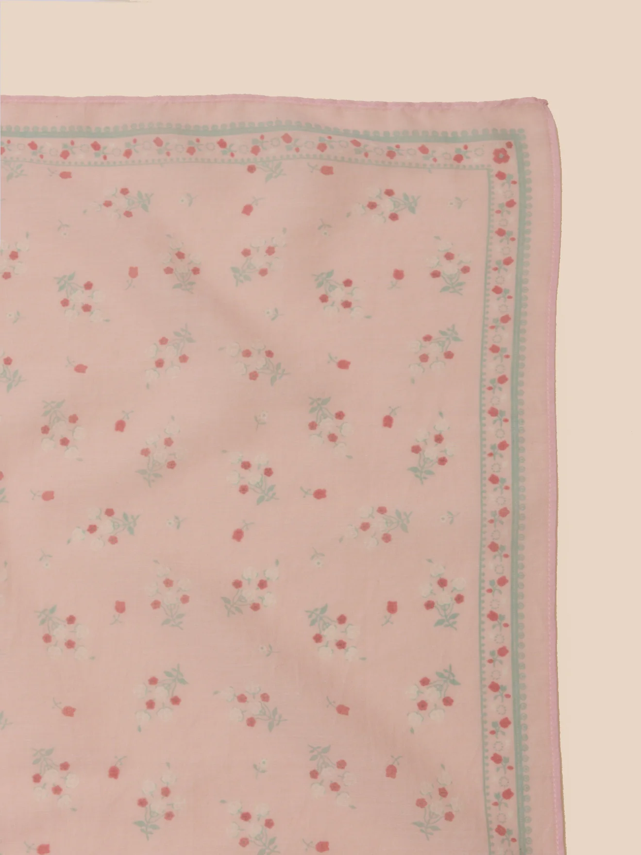 Foulard bourgeons Fille - Coton biologique - Image 3