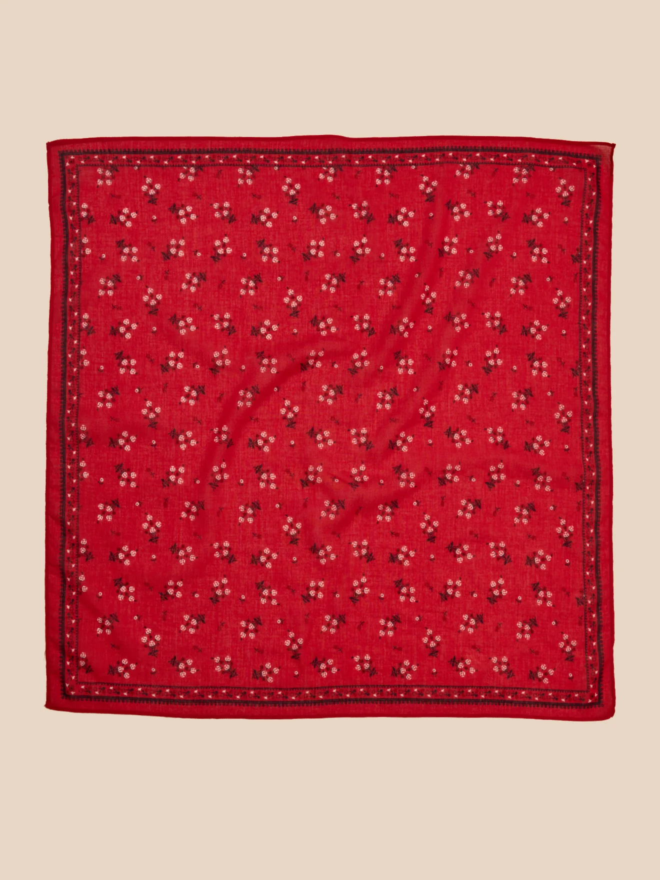 Foulard bourgeons Fille - Coton biologique - Image 2
