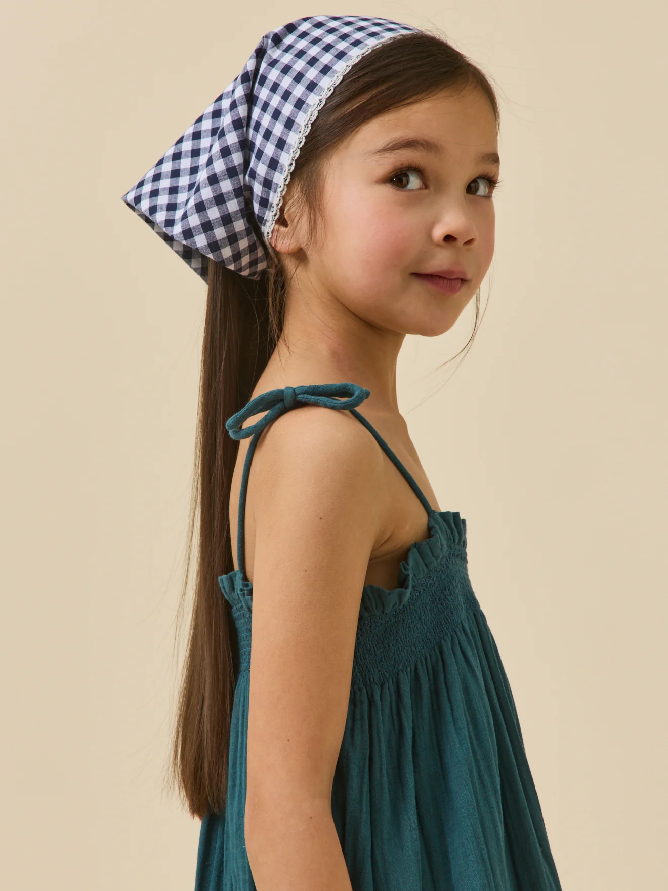 Foulard vichy Fille