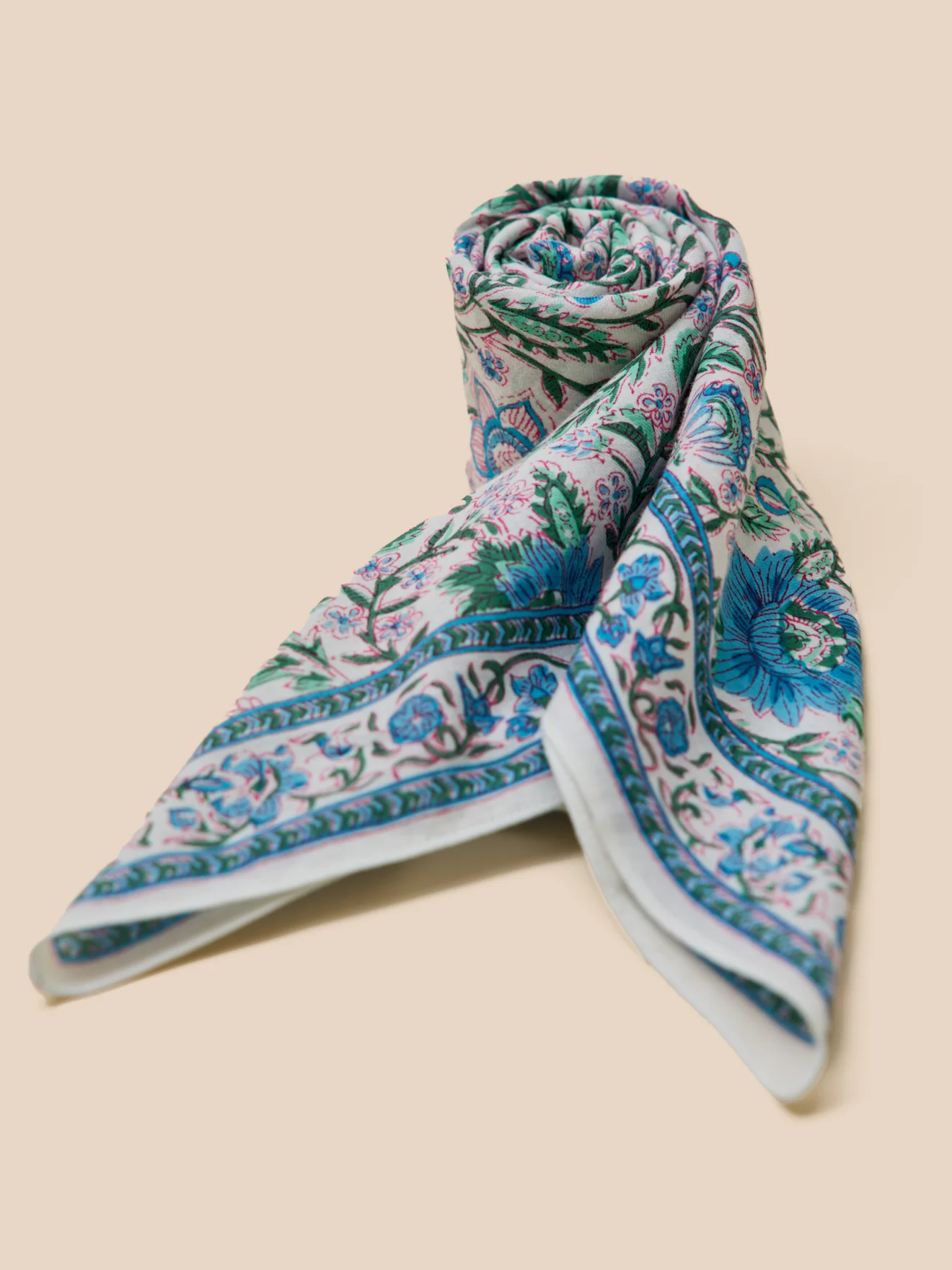 Foulard imprimé indien femme - Image 2