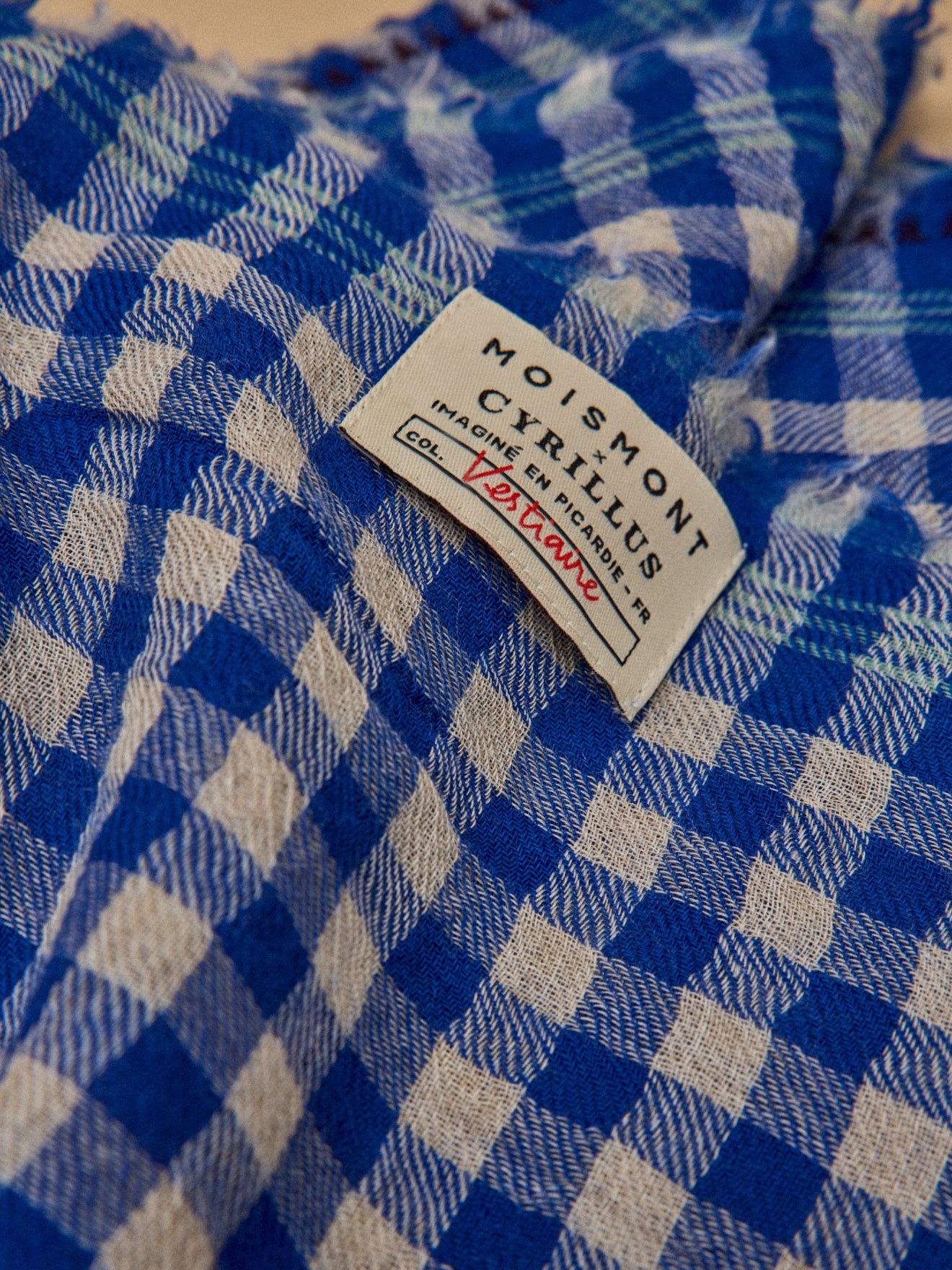 Foulard vichy - Collaboration Moismont x Cyrillus - Image 3