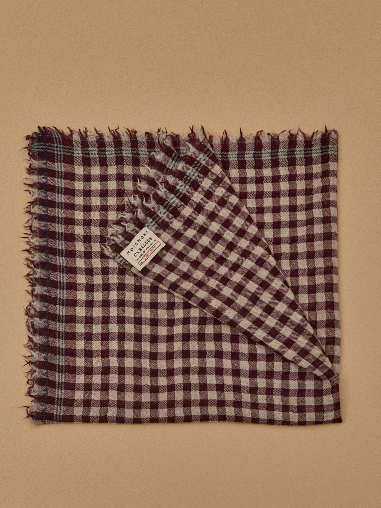 Foulard vichy - Collaboration Moismont x Cyrillus - Image 3