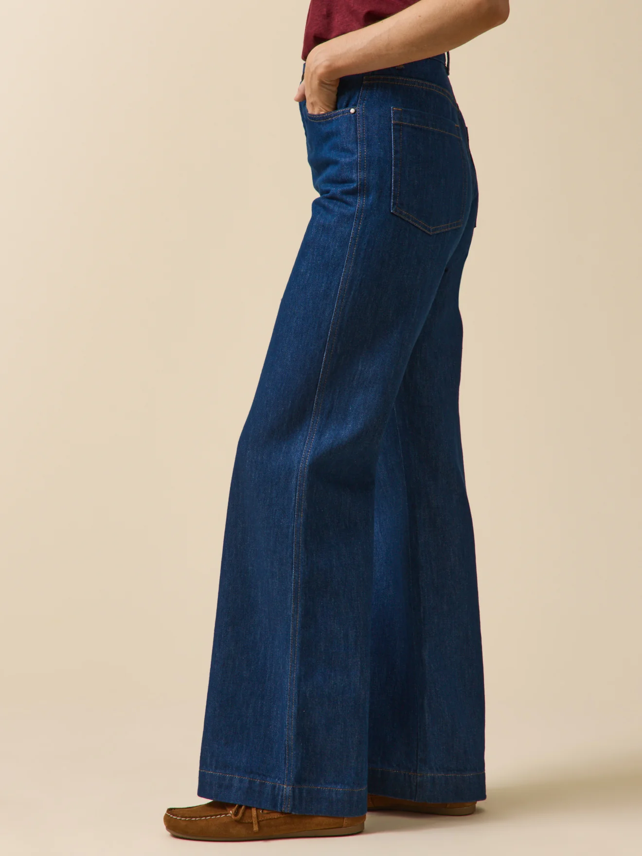 Jean flare femme Manon coton biologique - Image 5
