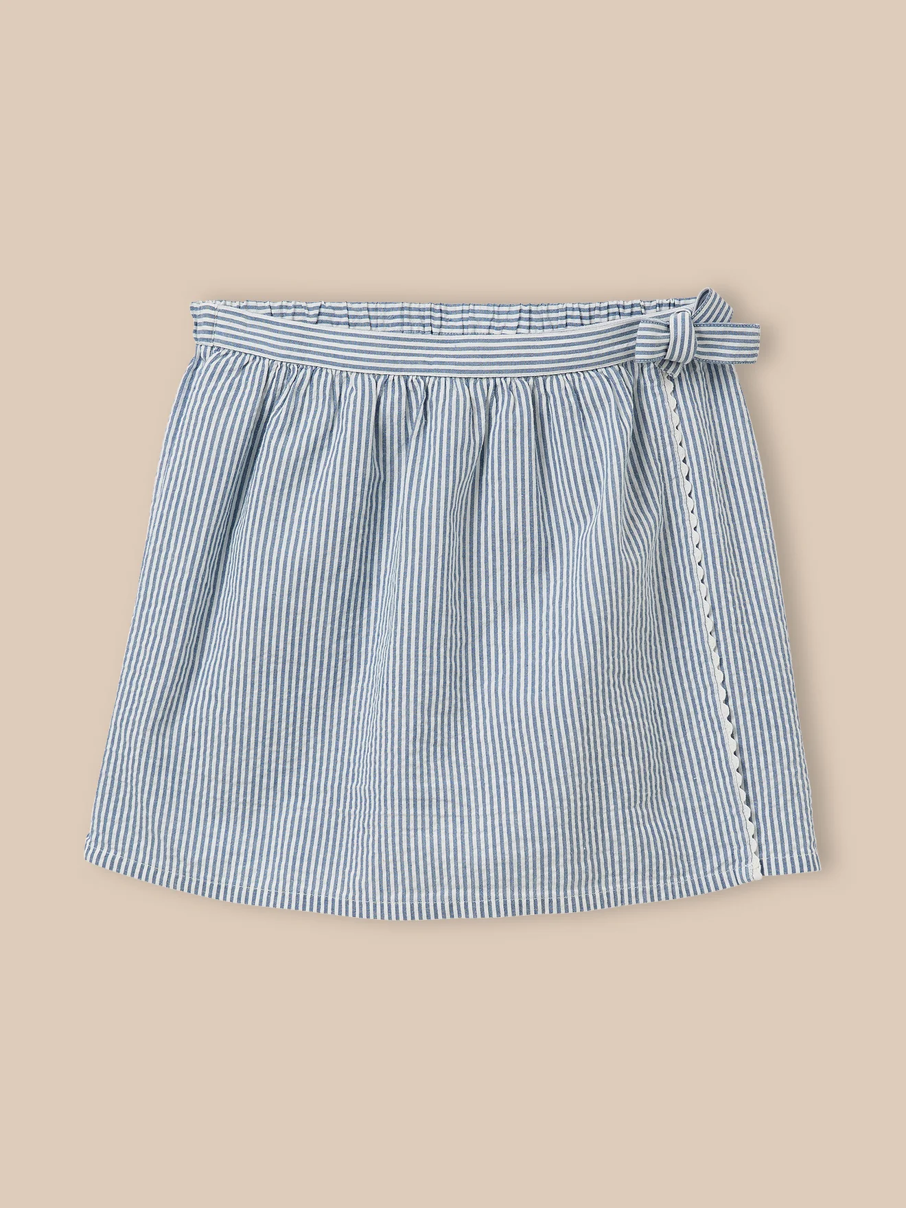 Jupe-short en seersucker Fille - Image 3
