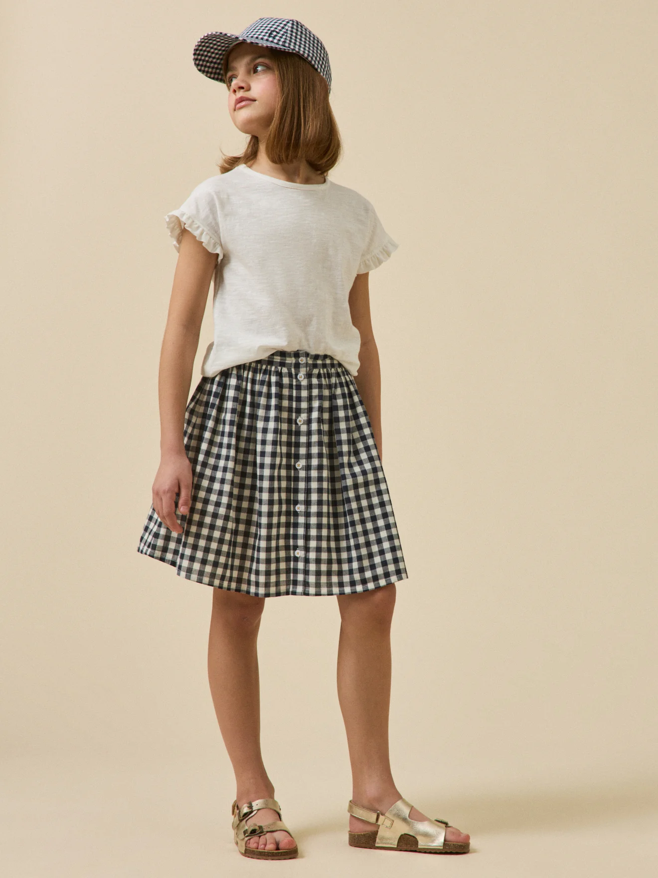Jupe vichy Fille - Image 4