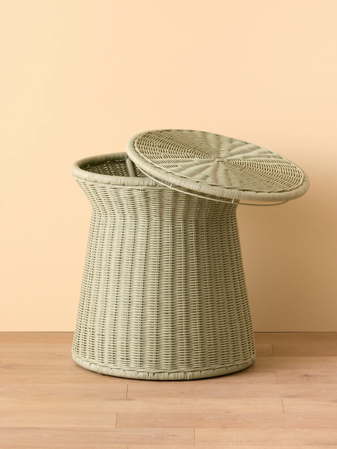Tabouret en rotin Emile - Image 2