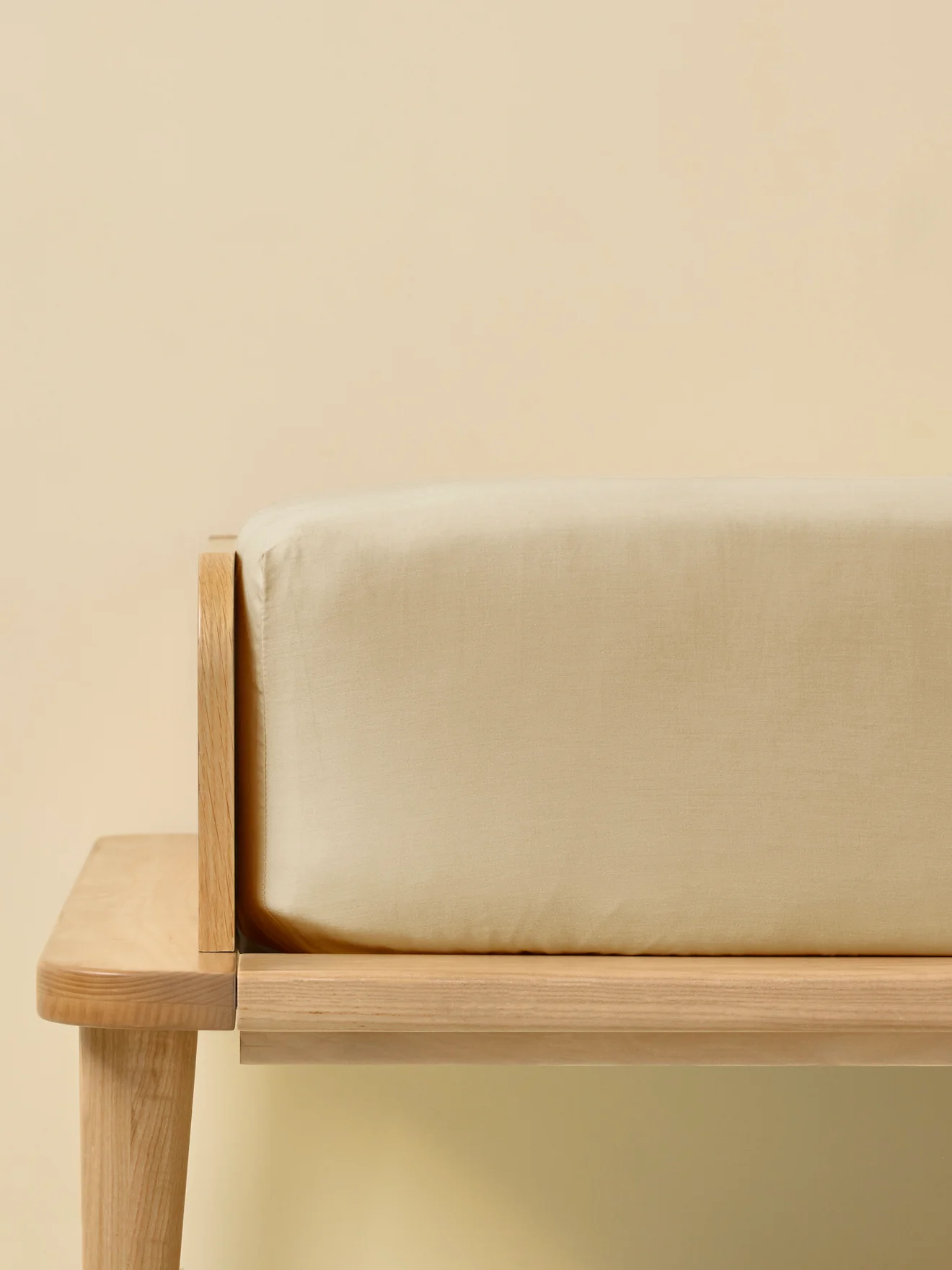 Drap-housse satin de coton "Anouk" - Image 3