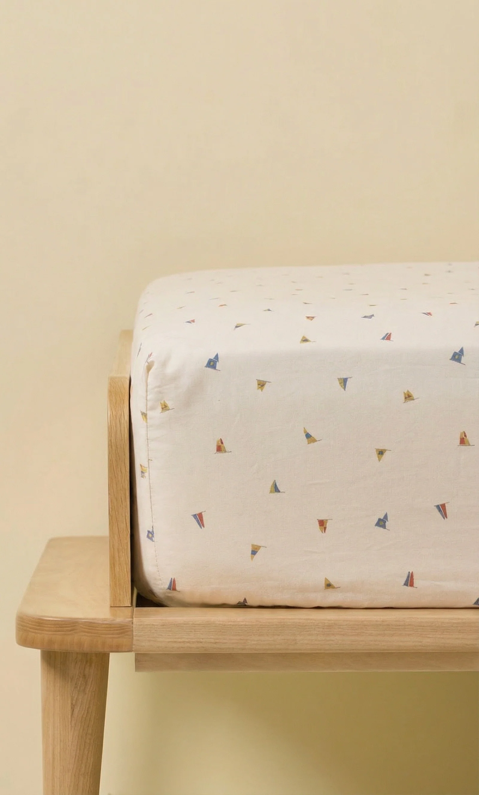 Drap-housse percale de coton "Matéo" - Image 5