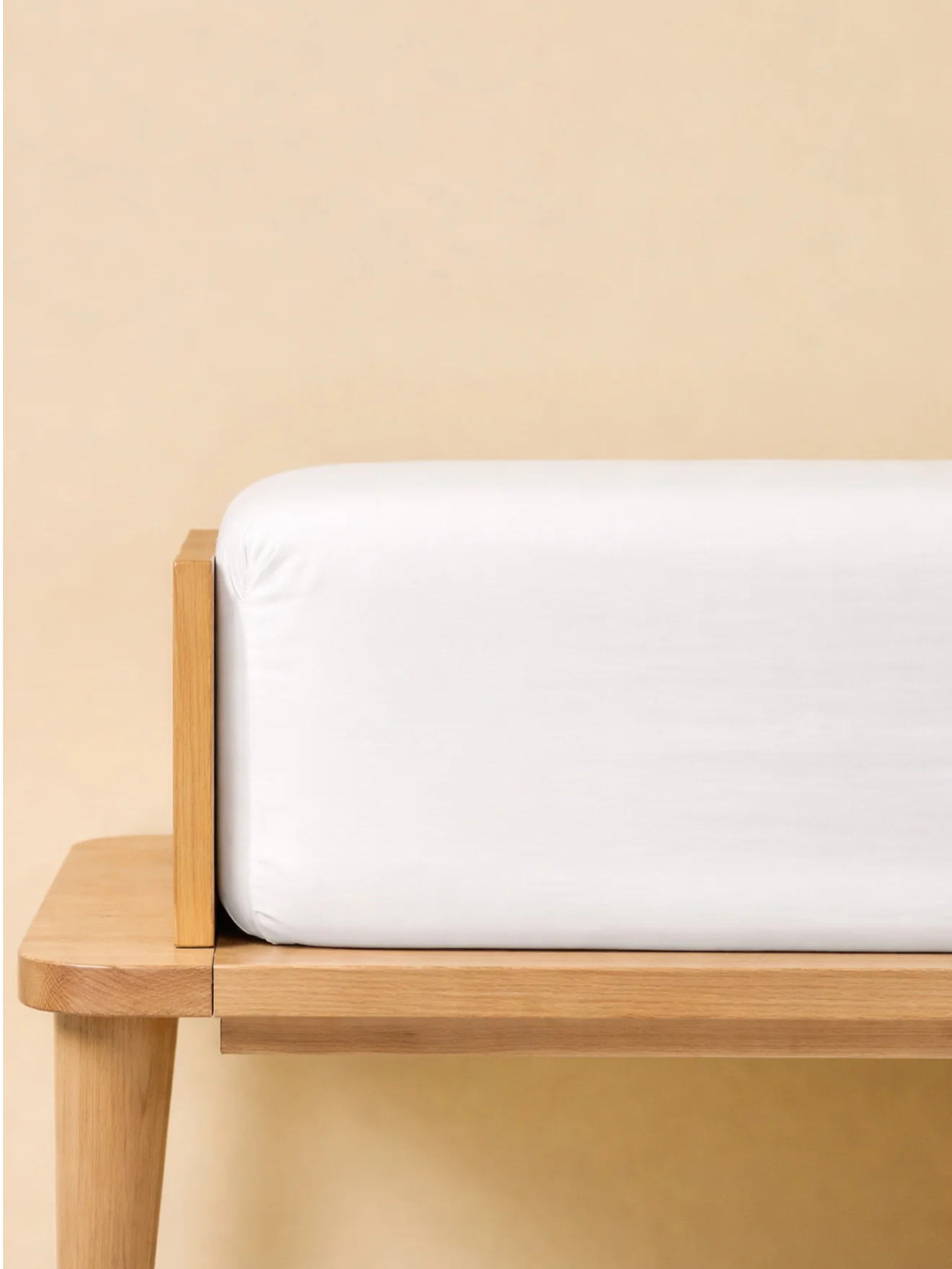 Drap-housse percale de coton "Aglaé"